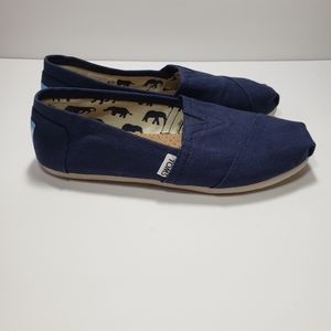 Toms Slip-on in Navy
